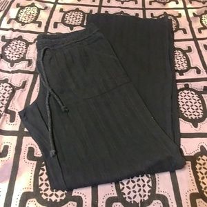 Billabong Black Cotton Beach Pants